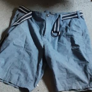 Express shorts with little anchors on them